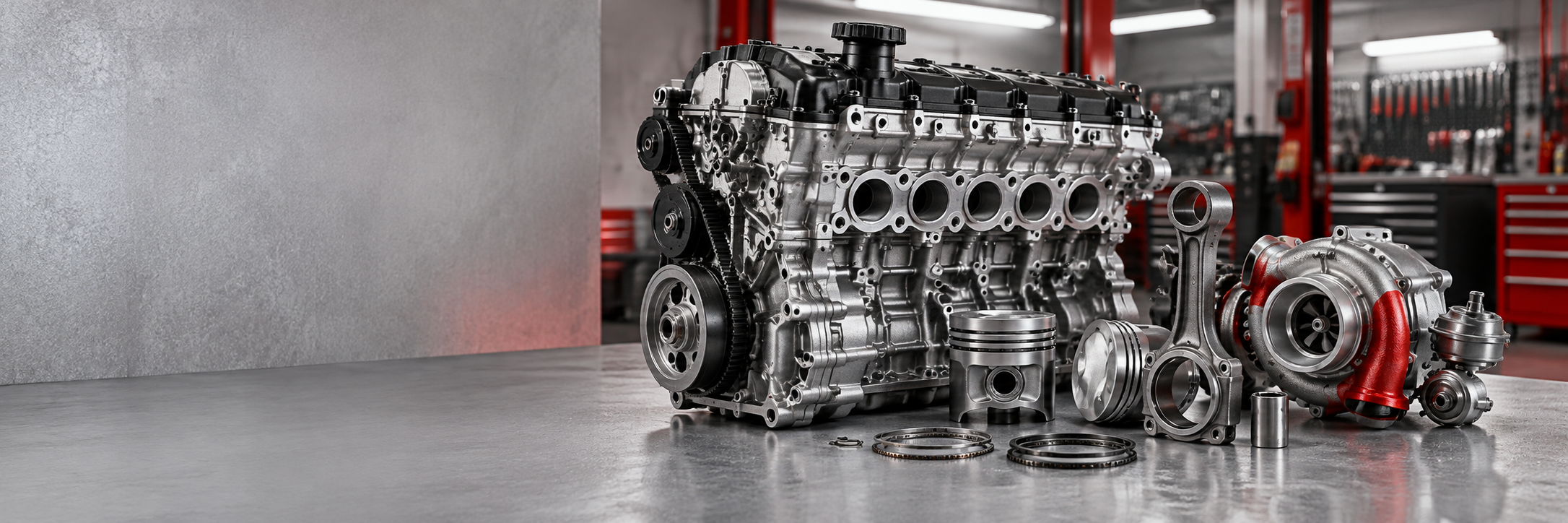 Motor parçaları ürün görseli